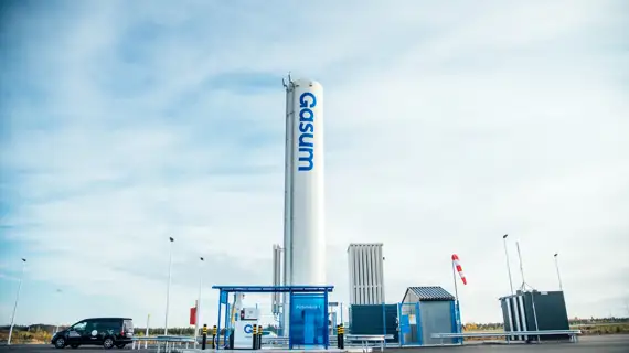 Vastaamme Gasumin biokaasun tankkausasemien ylläpidosta